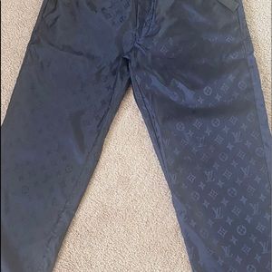 Lv monogram pants